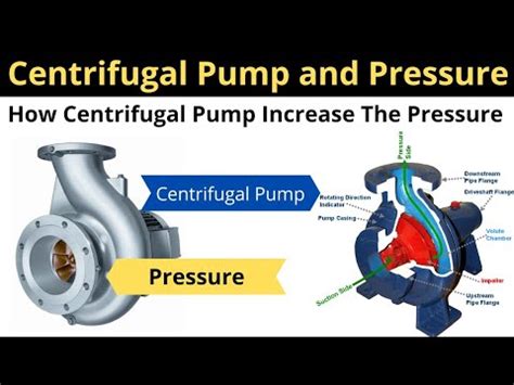 does centrifugal pump increase pressure|centrifugal pump pressure increase.